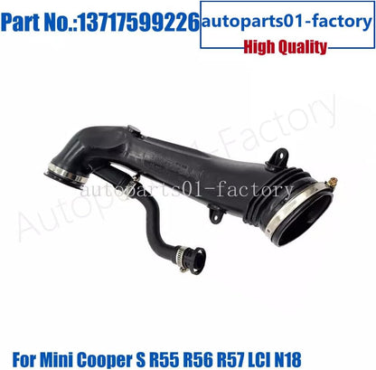 ya 10 9.16 baidi 13717599226Air Box Intake Pipe Fit for Mini Cooper S R55 R56 R57 R58 R59 R60 N18