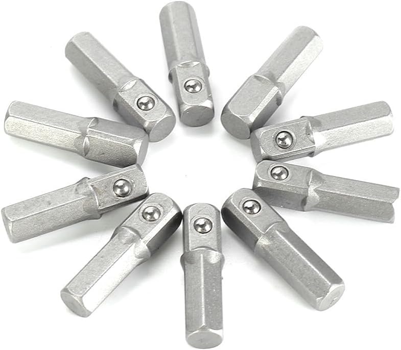 ya 14 9.20 baidi Workshop Socket Adapter Converter 1/4 Hex To 1/4 Square Drive New Hot-1