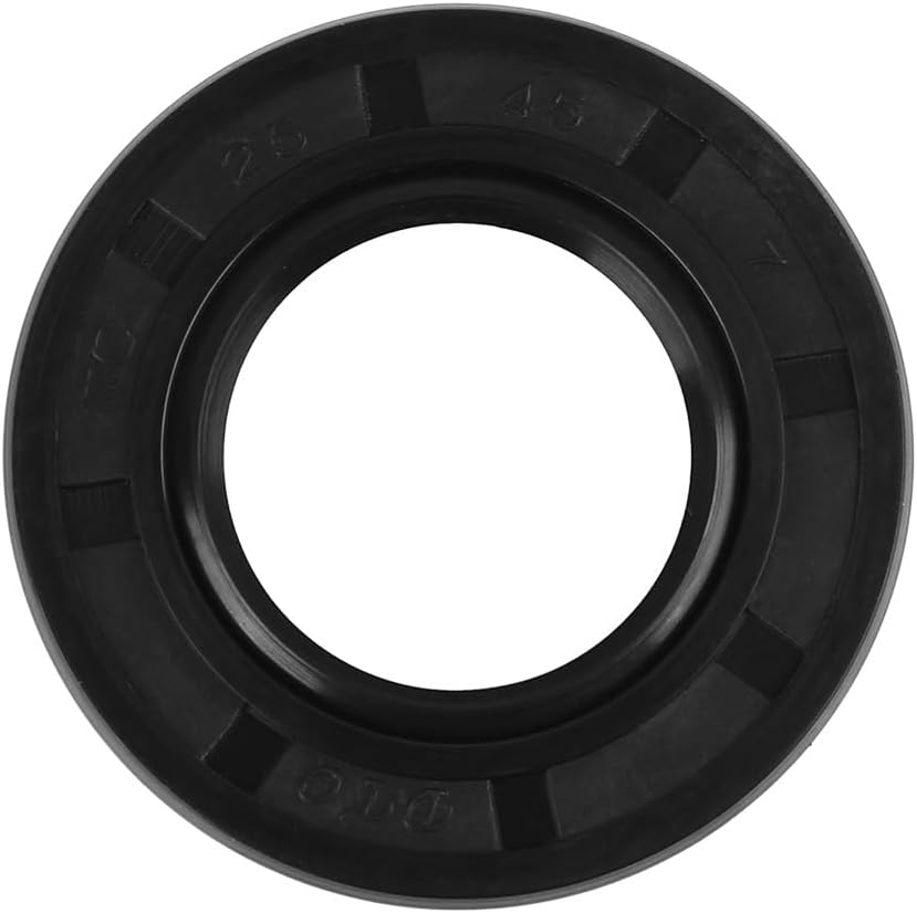 ya 4 8.8.2 25mm x 45mm x 7mm Rubber Double Lip TC Type Oil Shaft Seal