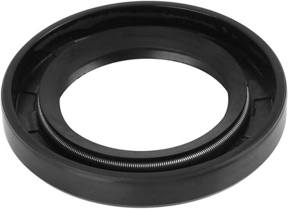 ya 4 8.8.2 35mm x 55mm x 8mm Black Rubber Cover Double Lip TC Oil Shaft Seal