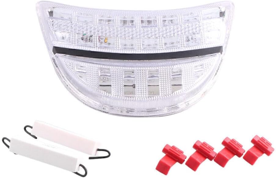 ya 4 8.8.2 Clear Rear Tail Light Brake Lamp Turn Signal Running for Honda CBR954RR 2002-04