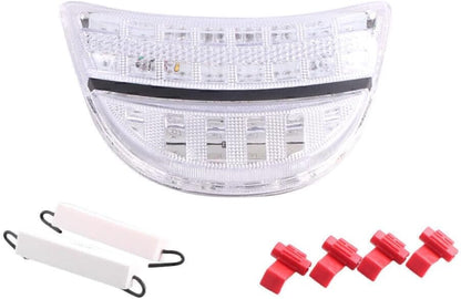 ya 4 8.8.2 Clear Rear Tail Light Brake Lamp Turn Signal Running for Honda CBR954RR 2002-04