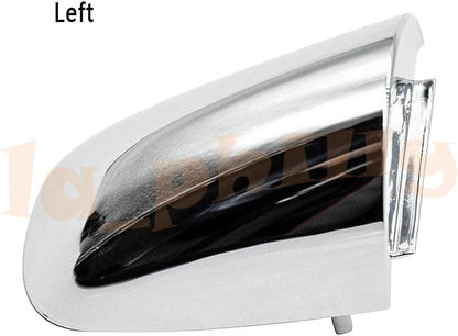 ya 9 10.24 2X for 2016-20 for Kia for Sorento Chrome Rear Right & Left Side Handle Cover Cap