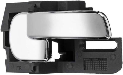 ya 4 8.14 Left + Right Interiro Door Handle Interior Chrome for Nissan Qashqai J10 2007-2013