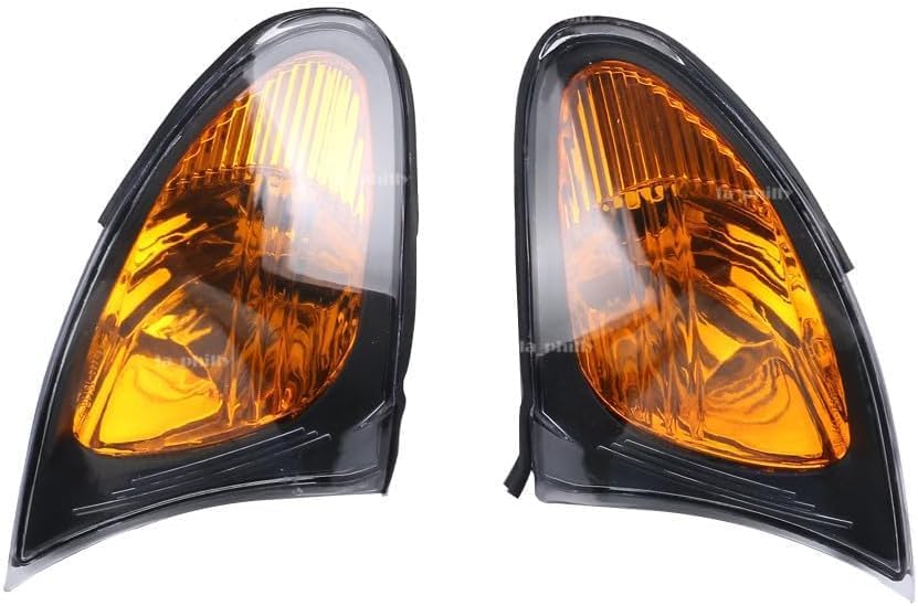 ya 13 9.15 zhengce 2x Amber Yellow Park Signal Corner Light for BMW 3 Series E46 02-05 Sedan