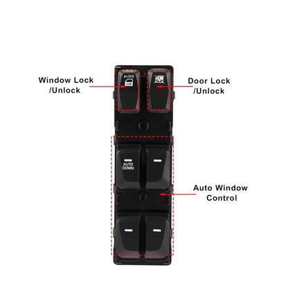 ya 8 8.24 baidi 93570-2S1509P Main Power Window Switch for Hyundai for Tucson IX IX35 2010-2015