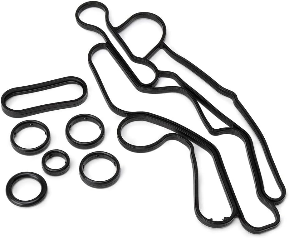 ya 12 10.8 baidi Black Oil Cooler Gasket Set LR061969 for Land Rover for Range Rover 2016-2020 3.0L