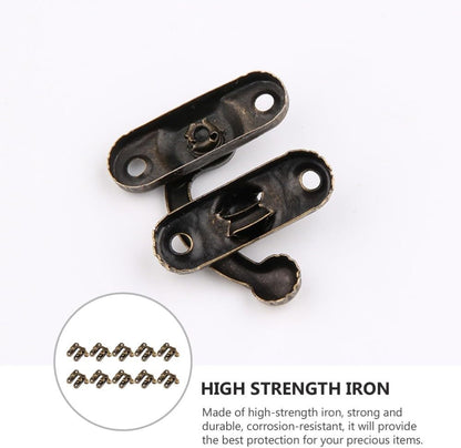 ya 26 10.21 baidi 25pcs Right Latch Hook Horn Lock for Jewelry Box Cabinet Toolbox Suitcase