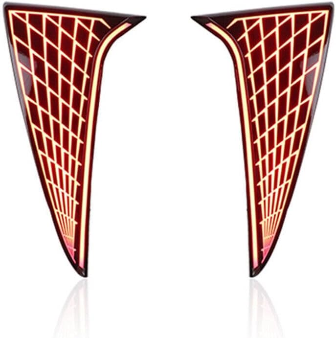 ya 10 9.16 zhengce Rear Window Pillar Lamps LED Trunk Tail Brake Lights For Toyot@a for SIENNA