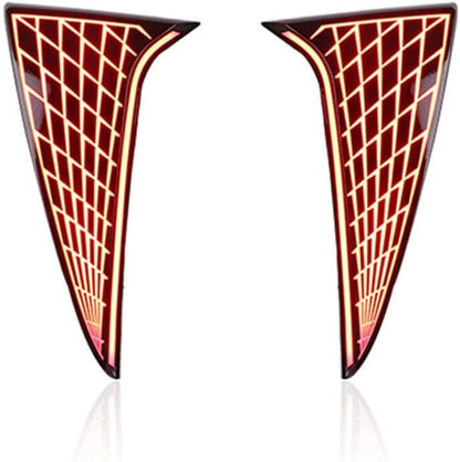 ya 10 9.16 zhengce Rear Window Pillar Lamps LED Trunk Tail Brake Lights For Toyot@a for SIENNA