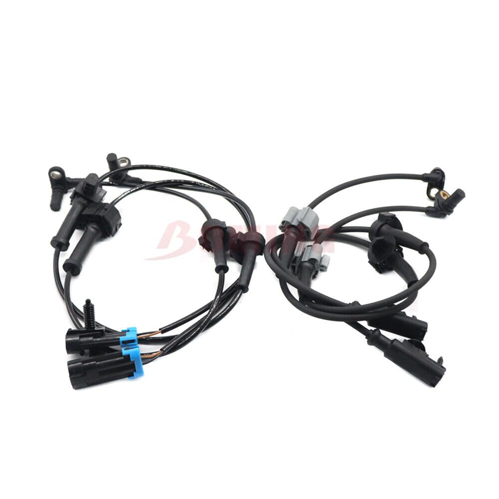 ya 2 8.15 4 Pack ABS Wheel Speed Sensor for Cadillac for Chevrolet Suburban Tahoe for GMC Yukon 