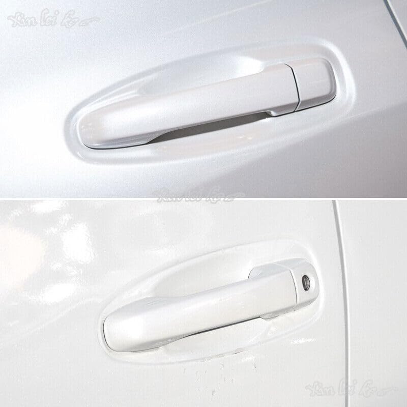 ya 10 9.16 baidi Pearl White Door Exterior Handle Repair Kit for Toyota Prado FJ/LC150 2010-2020-