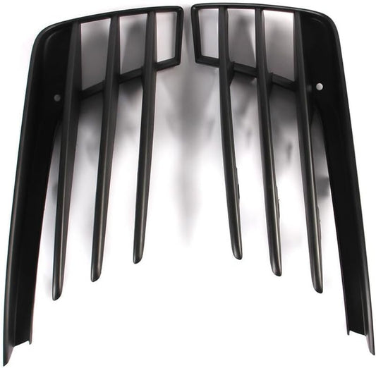 ya 12 10.8 zhengce Front Left&Right Fog Light Bumper Grille Kit Fit for VW for Golf GTI 5G0853
