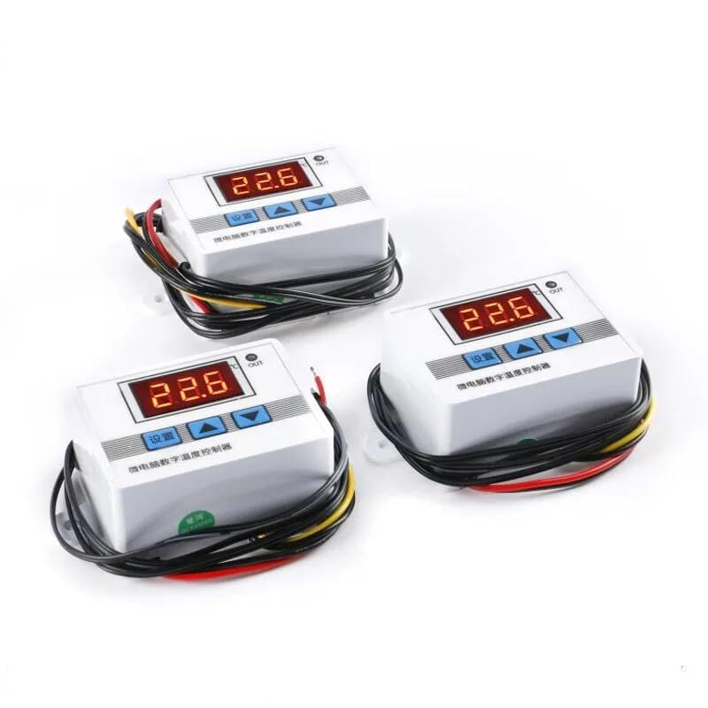 ya 16 10.20 baidi XH-W3002 Digital Temperature Controller AC/DC Thermostat with LED Switch