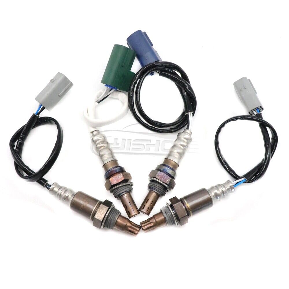ya 4 8.14 4-Piece Set of Upstream and Downstream Oxygen sensors Suitable for Nissan Pathfinder Frontier Xterra 4.0L 2007