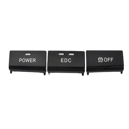 ya 23 10.7 baidi 3pcs Center Console Switch Button Cap for for BMW E90/E92/E93 for M3 61317841136