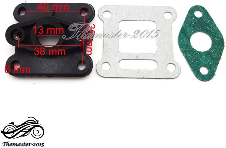 ya 6 8.24 baidi Pocket Bike Carburetor Inlet Manifold Intake 47cc 49cc for Mini Moto ATV Dirt Bike