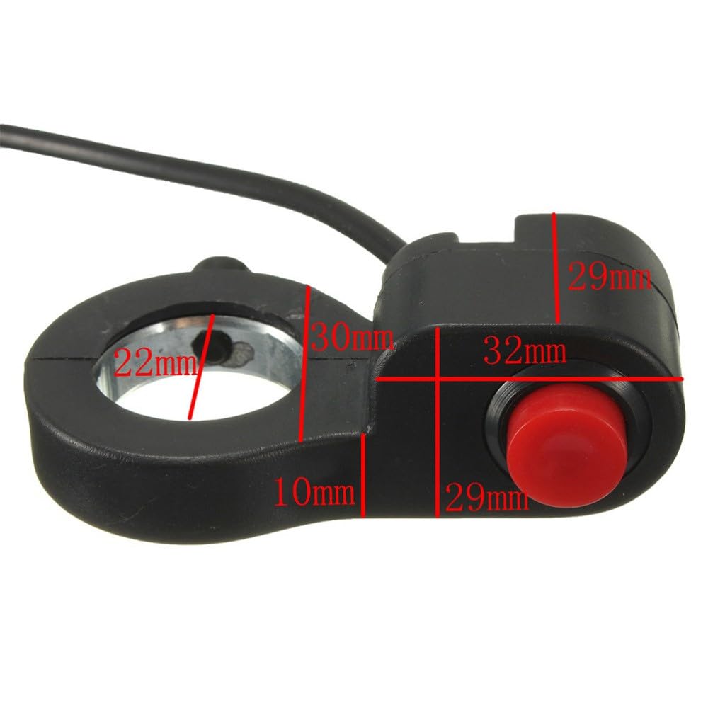 ya 13 9.15 baidi 7/8 Horn Switch Motorcycle Headlight and Button Control Durable