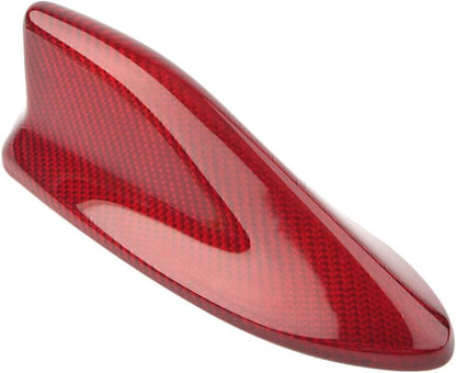 ya 4 8.14 Red Carbon Fiber shark fin Antenna Decorative Cover for Subaru BRZ for Toyota 86