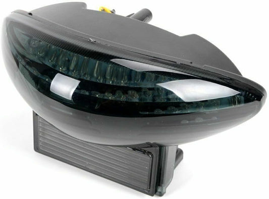 ya 4 8.14 Smoked Integrated LED Turn Signal Tail Light for Suzuki Hayabusa GSX1300R 99-07