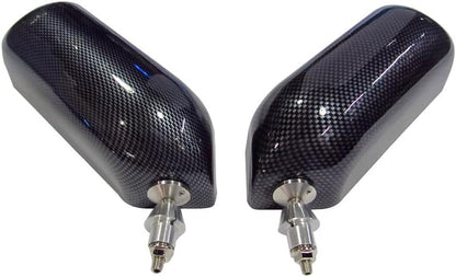 ya 11 9.14 baidifor MAN ual transmission car tuning Retro F1 style side mirrors Carbon fiber surface L + R-