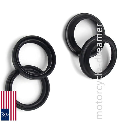 ya 13 9.15 baidi for Triumph Fork Dust Wiper Seals Kit Tiger 955i Tiger 900 EFI Tiger 885i 01-06
