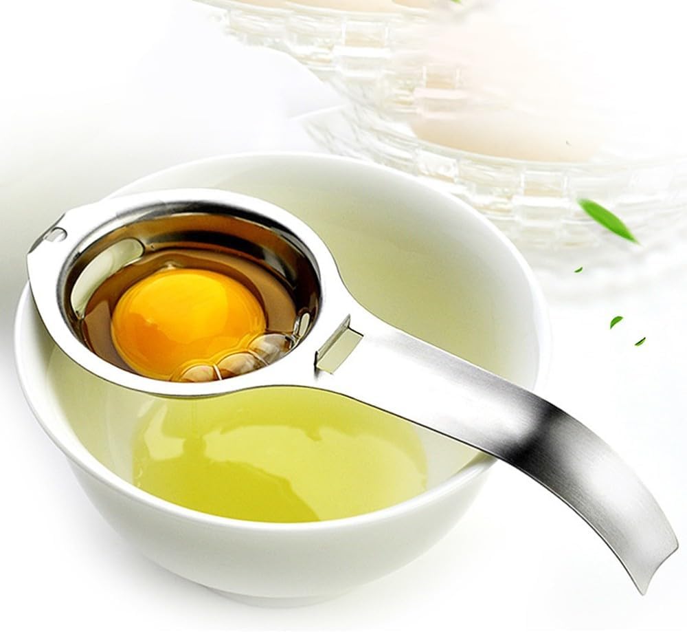 ya 14 9.20 baidi Separator Stainless Steel Yolk Separator White Sepatator Cooking Tools-1