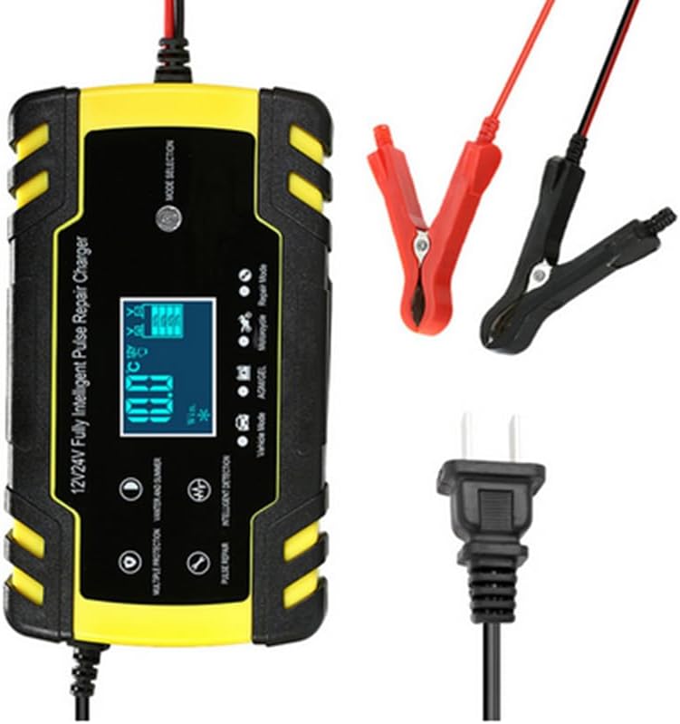 ya 6 8.24 baidi Fully Automatic car Battery for Charger Power Pulse Repair Digital LCD Display Tool 
