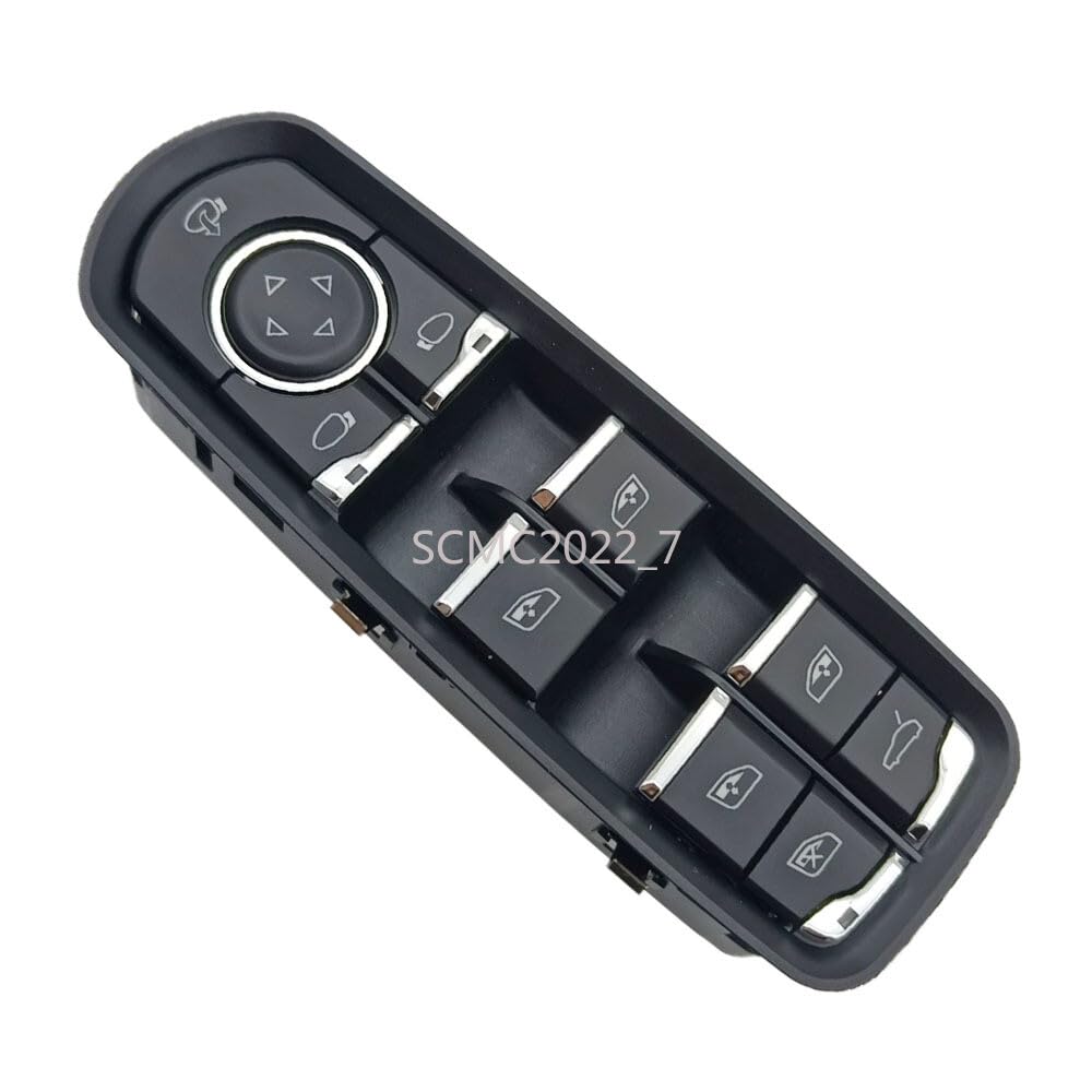 ya 9 10.24 Front Left Window Master Switch for Porsche for Panamera for Cayenne Macan 7PP959858RDML