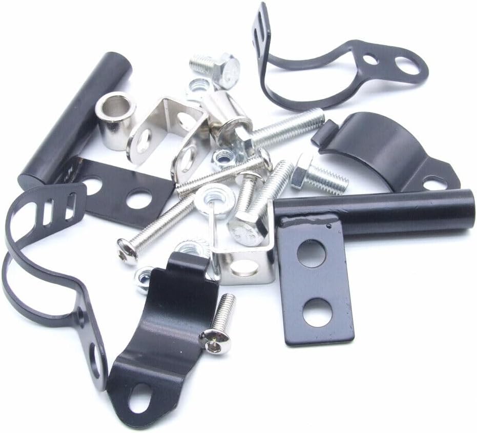 ya 4 8.14 2x Motorrad Roller Zusatzscheinwerfer Nebelscheinwerfer mit Blinker Universal