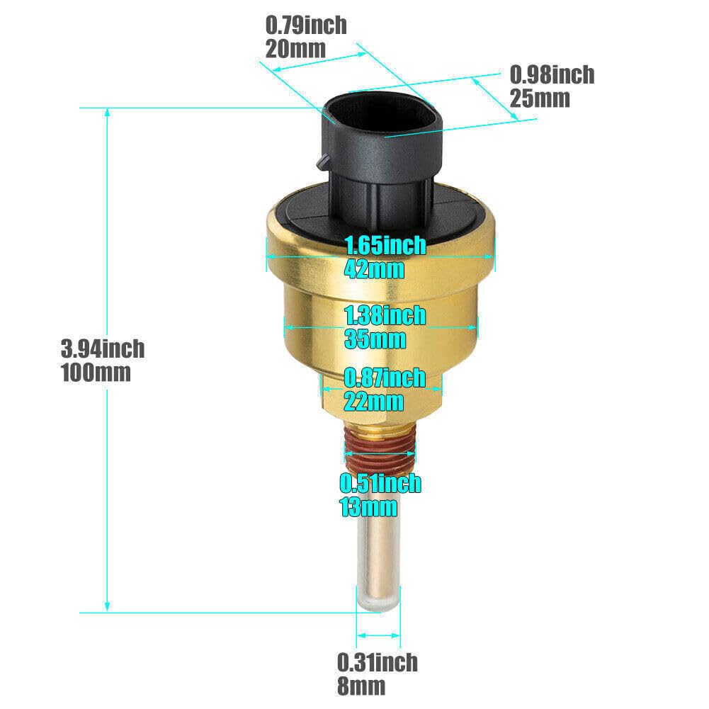 ya 4 8.8 for Kenworth K100 T2000 T300 T600 T660 Coolant Level Sensor 4903489