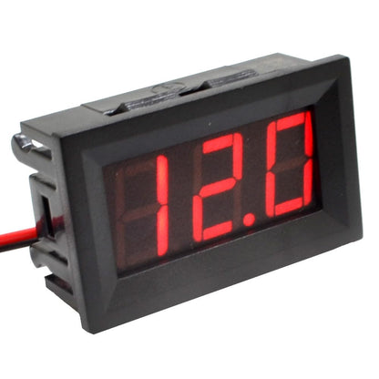 ya 16 10.20 baidi 10pcs Red 0.56 DC 4.5-30V 2 Wire Digital Led Display Voltmeter Voltage Tester