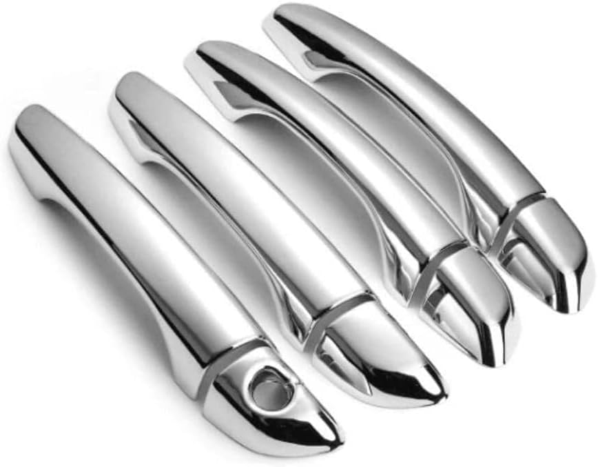 ya 10 9.16 baidi for 2017 2018 2019 2020 for Hyundai for Elantra Chrome Door Handle Covers NO SmrtKH 4PCS