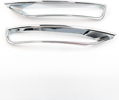 ya 4 8.14 2pcs Car ABS Chrome Rear Fog Light Cover Trim for Subaru forester 2013 2014-2018