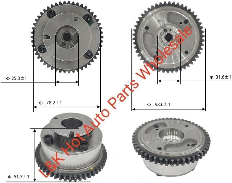ya 27 10.13 baidi Camshaft Adjuster Gear for Hyundai SANTA FE for Kia SEDONA for SORENTO 3.3L 3.8L