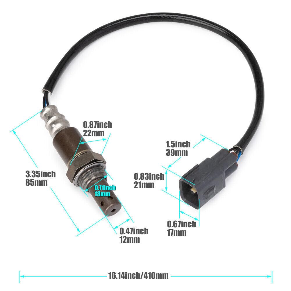 ya 2 8.15 89465-13030 O2 Oxygen Sensor Upstream Front 03-04 for Toyota for Corolla Matrix 1.8L