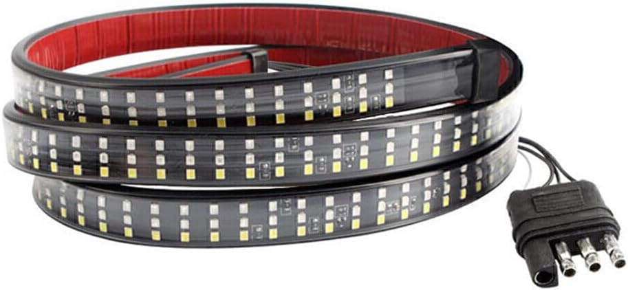 ya 14 9.20 zhengce 60 Triple Row Truck Tailgate Light Bar LED Strip Reverse Brake Turn Signal-1