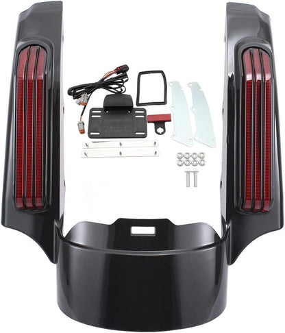 ya 23 10.7 baidi Fascia LED rear fender lights suitable for Harley Touring Electra Road Glide King 14+-