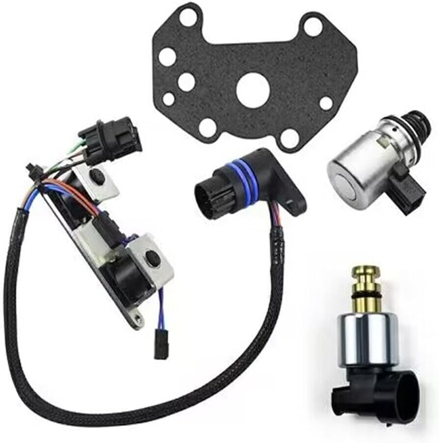 ya 5 8.10 8-Pack A518 46RE 48RE Transmission Filter Kit with Solenoid and Sensor Kit 2000+