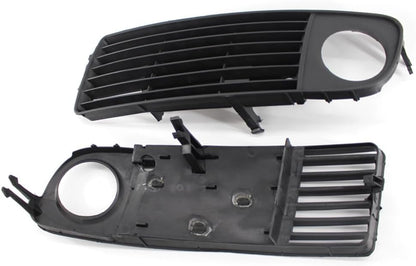 ya 2 8.15 Front Bumper Fog Light Grille Cover for Audi A6 C5 1997-2001