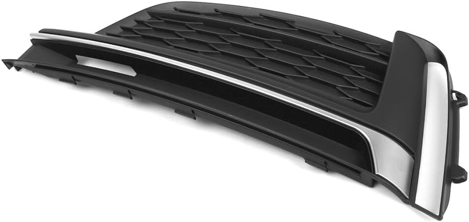 ya 9 10.24 Front Bumper Fog Light Lamp Grill Bezel Cover for Audi A5 S-line S5 2017-20 left