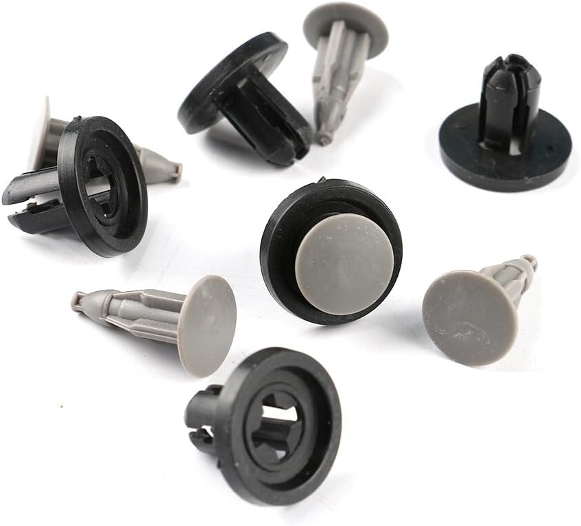 ya 27 10.13 baidi 25Pcs Bumper Clip Engine Under Cover Push Type Retainer Black for 4Runner RAV4