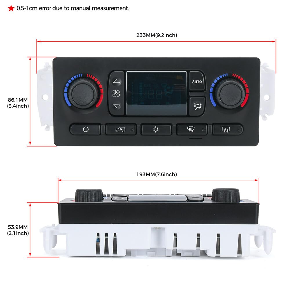 ya 9 10.24 599-015 A/C Heater Climate Control Module Panel Switch for Chevy for GMC for Silverado