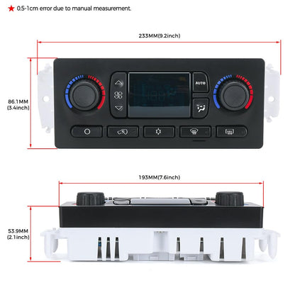 ya 9 10.24 AC Heater Climate Control Module 599-015 for 2003-07 for Chevy for GMC Improved Design