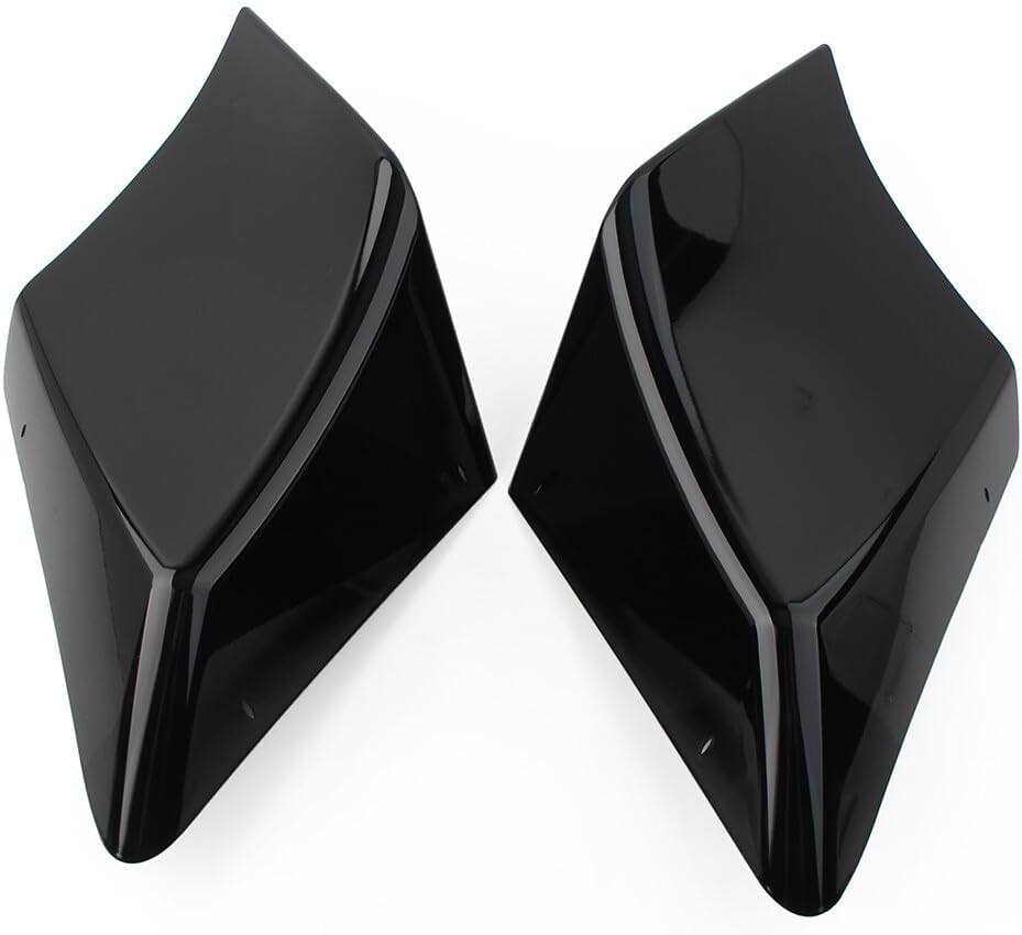 ya 23 10.7 baidi NEW Black Stretched Extended Side Cover for Harley Road Electra Glide 89-13