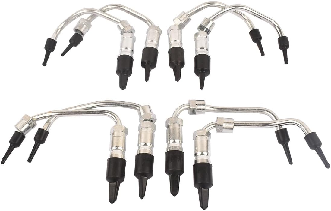 ya 10 9.16 baidi 8-Pack Fuel Injection Line Kit for 2004.5-2005 for Chevrolet for GMC 6.6L LLY Du for Ram ax 97378826-