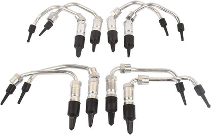 ya 10 9.16 baidi 8-Pack Fuel Injection Line Kit for 2004.5-2005 for Chevrolet for GMC 6.6L LLY Du for Ram ax 97378826-