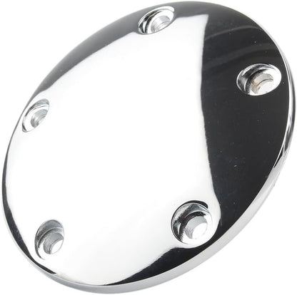 ya 4 8.14 Chrome Domed Timing Points Cover for Harley Twin Cam Softail Dyna Touring 99-17
