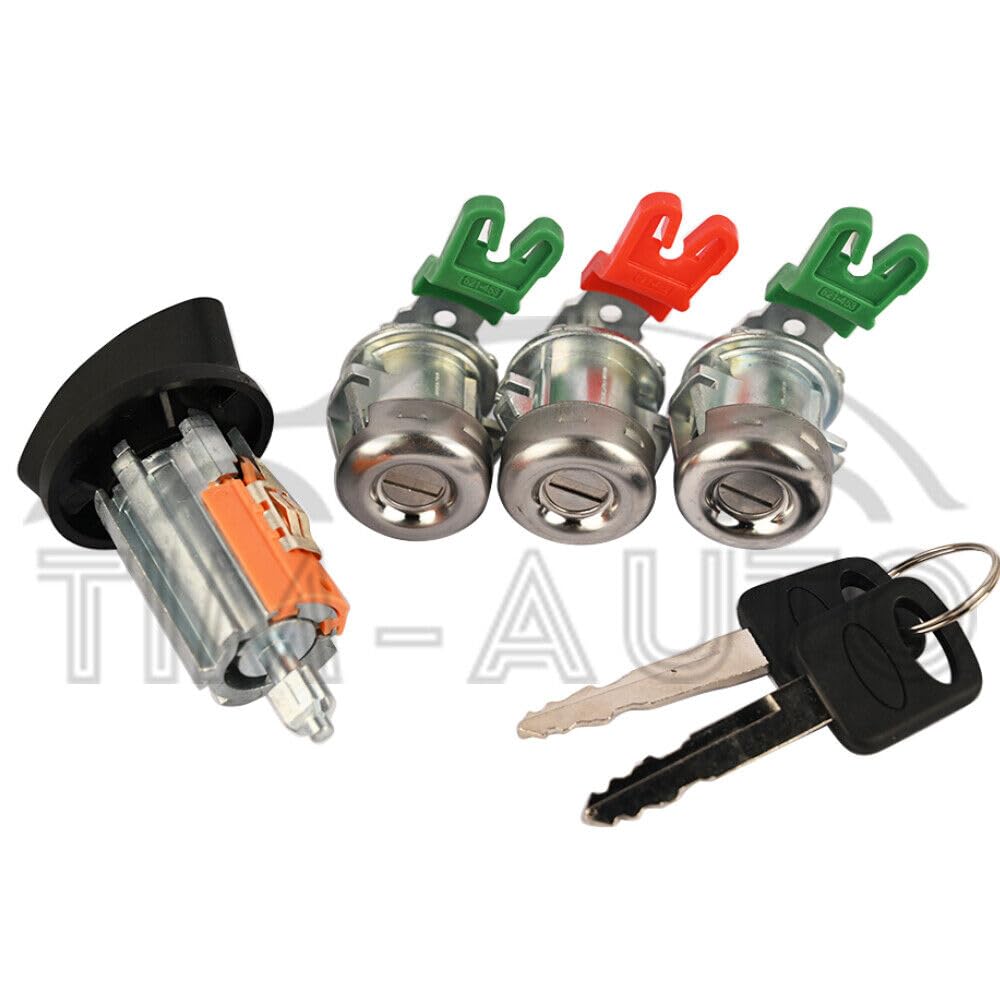 ya 4 8.8.2 Tailgate & Door Lock Cylinder Ignition Set for Ford 98-07 F-250 F-350 Super Duty