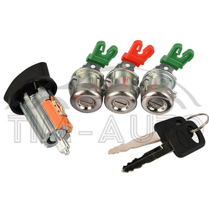 ya 4 8.8.2 Tailgate & Door Lock Cylinder Ignition Set for Ford 98-07 F-250 F-350 Super Duty
